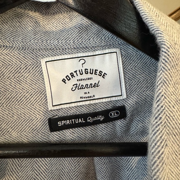 Portuguese Flannel - Gray Button-Up - Men’s XL - Picture 3 of 3